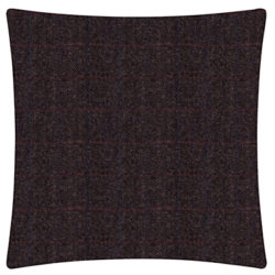Tetrad Harris Tweed Scatter Cushion Peat Herringbone